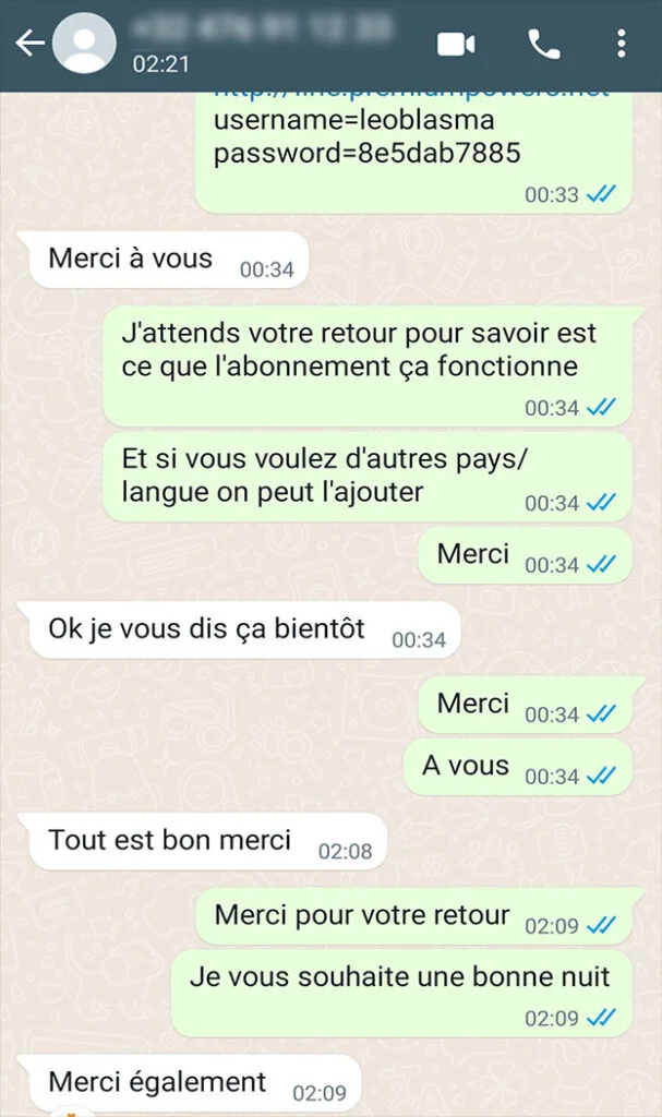 abonnement iptv france m3u